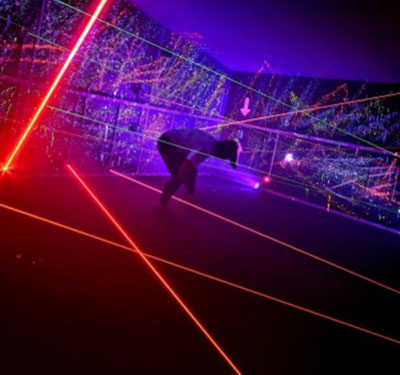laser maze activity for corporate events ipswich
